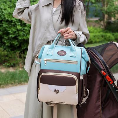 Mummy Bag, Rucksack, Rucksack mit großem Fassungsvermögen, Mutter-und-Baby-Tasche, Damen-Tasche, Multifunktionaler Reise-Rucksack