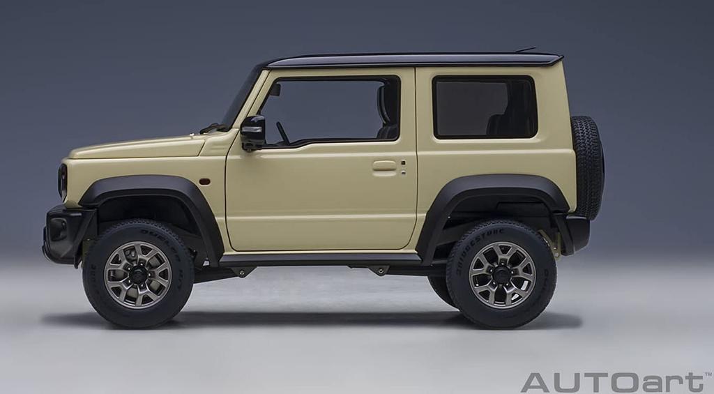 AUTOart Suzuki Jimny Sierra Slonová kost střecha Hotový produkt 78510 1/18 (JB74) Kovové/černé