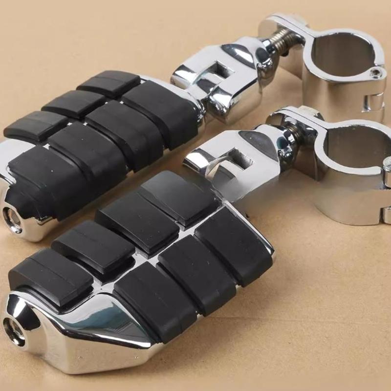 Heavy Duty Aluminum Foldable Foot Pegs Adjustable Angle Anti Slip Designs Motorcycle Footpegs Upgrades for Bike  883