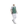 Adidas Originals X Bogey Boys Kollaboration SS23 Logo Buchstaben Streifen Kurzarm Poloshirt Herren Poloshirts Grün IL9294