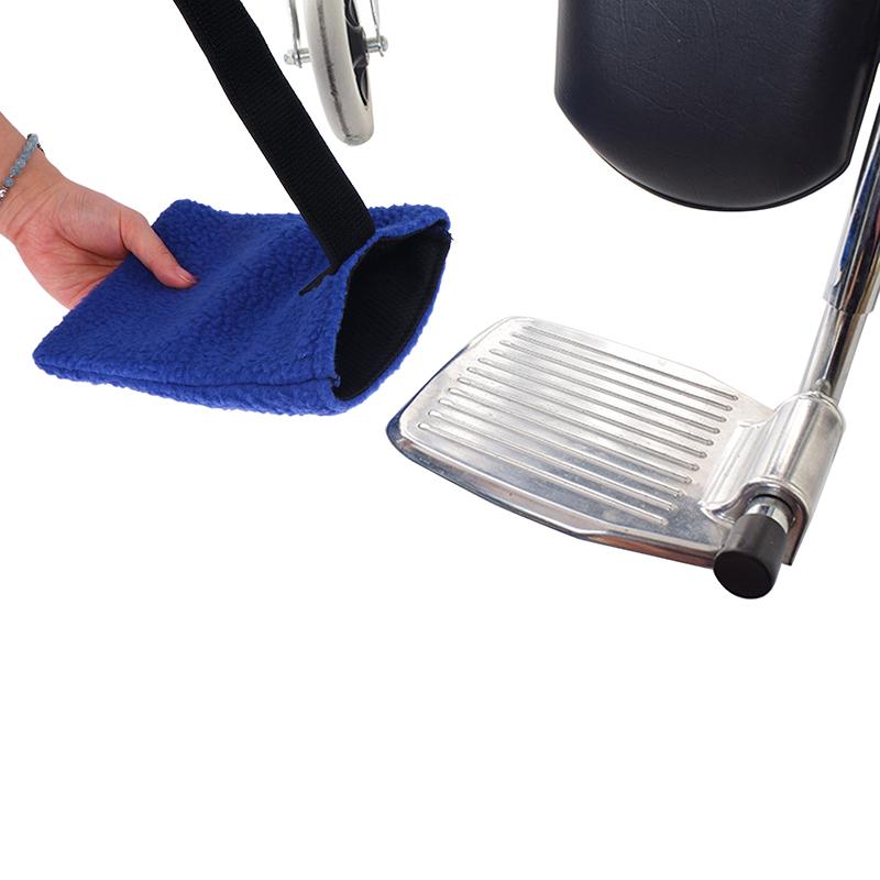 Rollstuhl Fußstützenpolster Fußplatten-Schutzpolster Beinauflagenkissen Fußschutzpolster zur Vermeidung von Fußkratzern