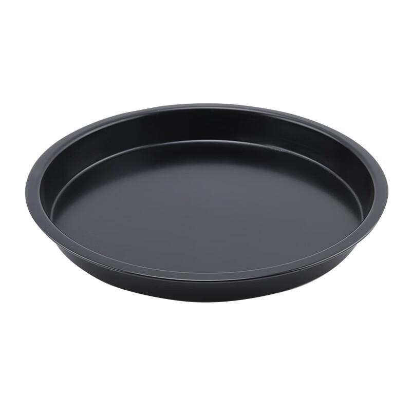 Ruhan 4-Inch Black Pizza Baking Pans (Set of 6)