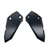 Motokano Footpeg Heel Plate Guards for ZX-25R, ZX-4R, and ZX-4RR SE (Black)