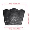 Middle Ages Wristband Perfect for Costume Parties Gatherings Cosplay Embossed Gauntlet Bracer Gauntlet Brown Wristband