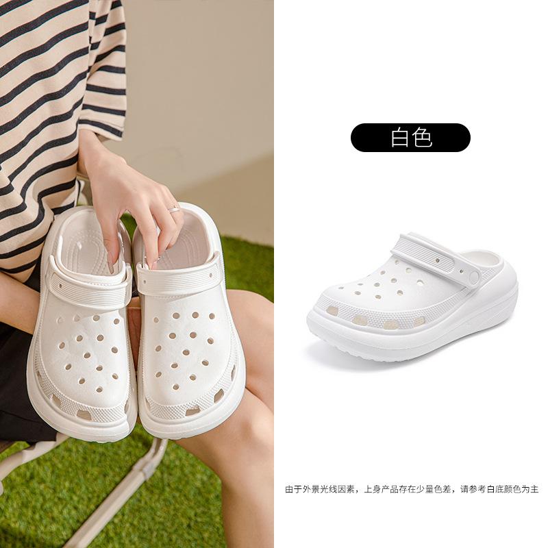 

Тот же пух, который носят женщины, мягкая подошва EVA снаружи, летние толстоподошвенные парные пляжные тапочки, холодные тапочки 44/45