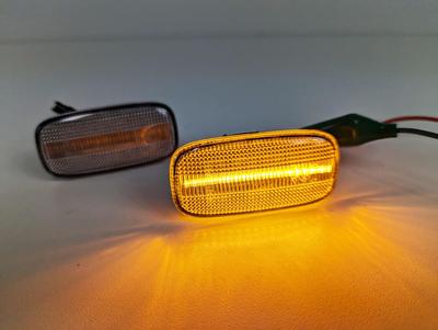 Hotimp Klarglas Fiber LED Fließend Sequenziell Front Seitenmarkierung Kotflügel Blinker S15