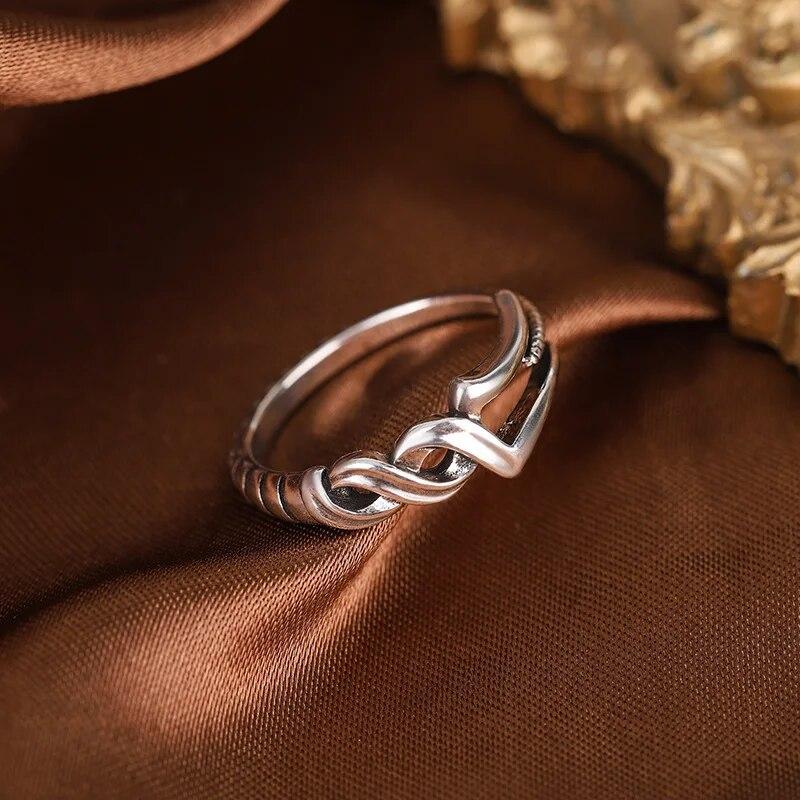 Anime Spear Of Longinus Ring Vintage Unisex Adjustable Opening Cosplay Rings Jewelry Accessories Gifts Party