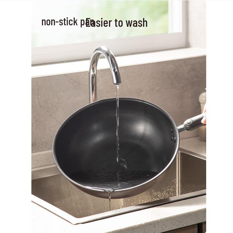 COOKER KING 30 см Антипригарный Вок с Плоским Дном