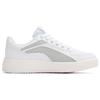 New LiNing Anti Slip Wear Resistant Low Top Skateboard Shoes Women's White Gray AGCR470-1