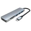 6-in-1 USB-C Hub 4K Docking Station for MacBook Laptops