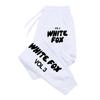Pantalon de jogging White Fox pour homme et femme, pantalon ample et décontracté, confortable, de fitness, doux, polyvalent, nouveauté 2024