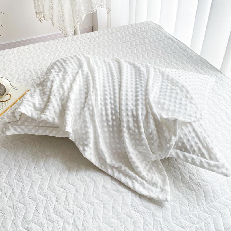 Soft Pillowcase Warm Pillow Cover Rectangle Cushion Cover 50x75cm White Pillow Case capa de almofada 2pcs Velvet Pillowslip