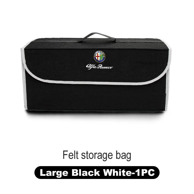 Hub Caps Car Trunk Storage Box Organizer Foldable Stowing Container Bag For Alfa Romeo 159 Giulietta Giulia 147 Mito 156 166 GT CVR1