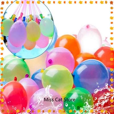 Summer Toys Water Bomb Balloons 3 Bunch 111 Latex Water Balloons Suitable for Outdoor Home Party Kids Summer Play Water Toys