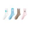 Female Spring and Autumn New Pure Cotton Deodorant Sweat Absorbing Student Tube Socks