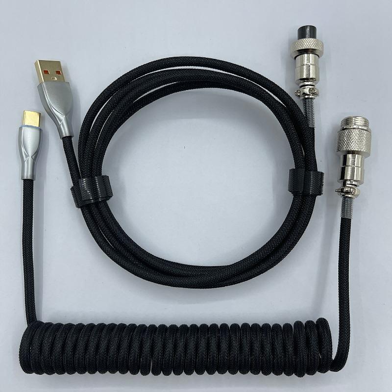 Custom USB 8K Mechanical Keyboard Cable with Magnetic Switch and Aviation Connector for Gaming