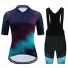 Damen Team Racing Radsportbekleidung Rennsport Mtb Fahrradtrikot Bike Uniform Triathlon 2026 Sommer Atmungsaktives Radsportanzug Set