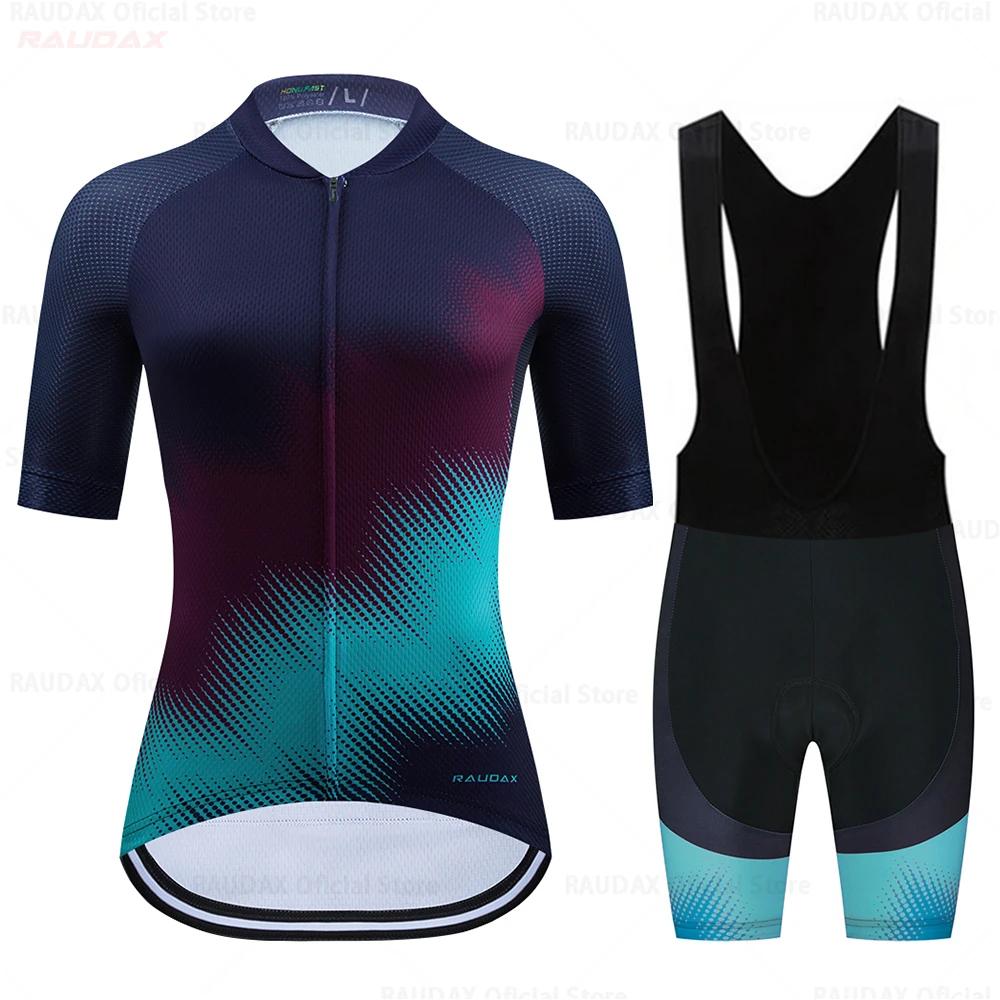 Damen Team Racing Radsportbekleidung Rennsport Mtb Fahrradtrikot Bike Uniform Triathlon 2026 Sommer Atmungsaktives Radsportanzug Set