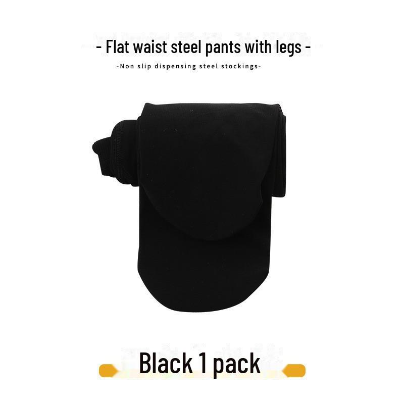 Black Silk Ultra-Thin Anti-Snag Pantyhose for Women