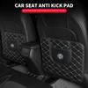 Car Seat Back Anti Kick Pad Leather Scratch Mat For 146 147 155 156 159 Stelvio Giulia Giulietta Mito GT Accessories