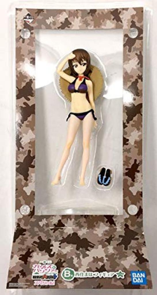 Banpresto Ichiban Kuji Girls & Panzer Tank Road Operation Special B Prize Nishizumi Maho Figure