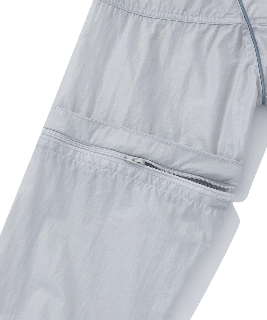Covernat Woman Silky Nylon Detachable Jumper Light Gray