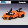 Welly 1/24 Lamborghini Revuelto Alloy Sports Car Model Diecasts Metal Racing Vehicles Car Model Simulation Collection Kids Gifts