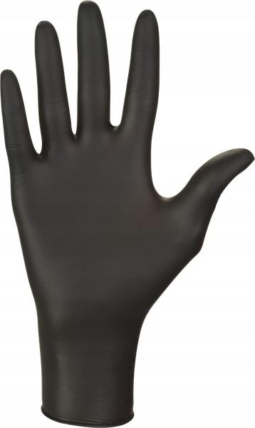 Rękawice Nitrylowe 100 Sztuk / Czarne / Rozmiar: 10 - Xl / Nitrylex Black