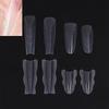 Poly Dual Forms Nagelgelform 60 Stück Nagelverlängerung Schnellaufbau-Spitzen Wiederverwendbar Für Schnelle Professionelle Salon-DIY-Heimanwendung