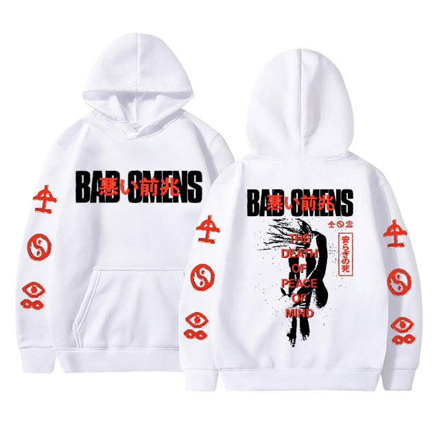 Bad Omens Band Tour 2023 American Music Hoodies A Tour of The Concrete Jungle Tour Hoodies Men Women Fashion Hip Hop Sweatshirt
