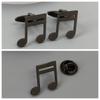 Music Symbols Brooches Cufflinks Creative Design Sense High-end Light Luxury Suit Coat Accessories