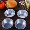 4Pcs Aluminum Zinc Zinc Alloy Individual Bakeware Tumblers Baking Tool Pudding Mould Egg Tart Mold Muffin Cup