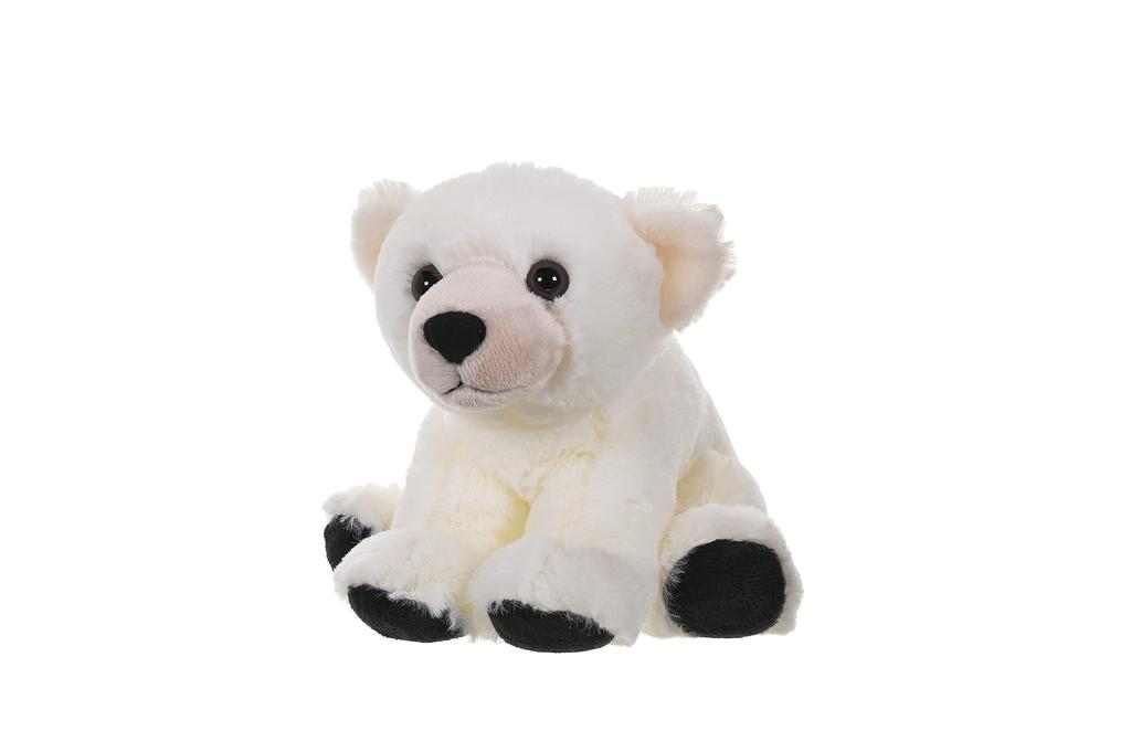 Wild Republic Polar Bear Plush Soft Wild W16 x D21 x 10845 Toy, Material, Animal, Gift, Cuddlekins, H17cm,