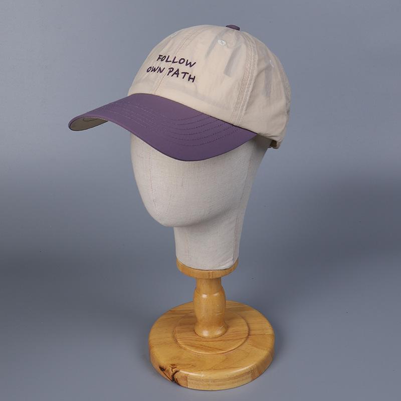Unisex Color - Block Baseball Cap Outdoor Waterproof Quick - Dry Lightweight Breathable Sun Hat for Sports Hiking Ideal