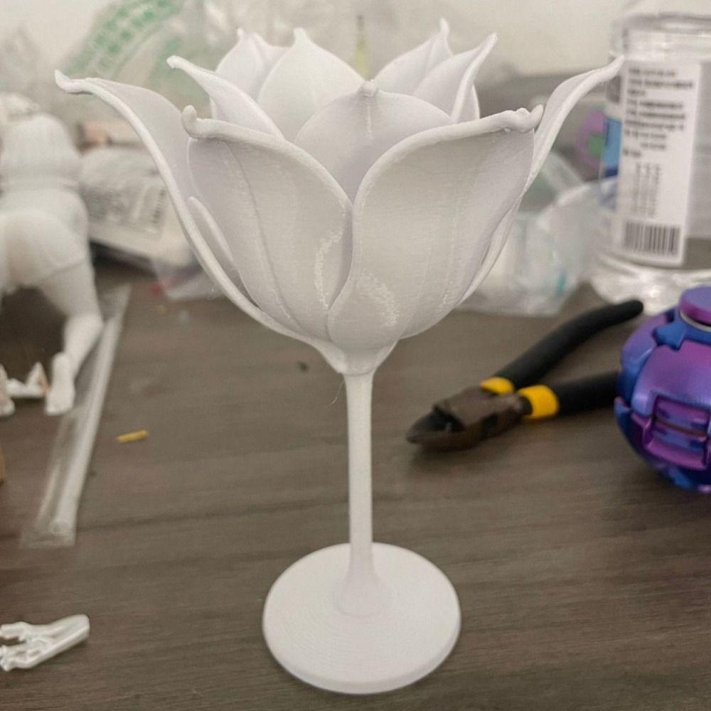Minimalist Floral Incense Burner 3D Printing Tabletop Incense Base  Yoga Meditation