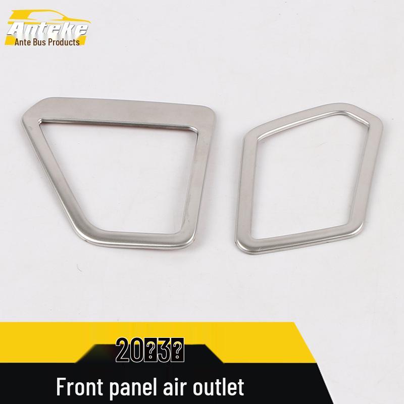 3 Series Front Panel Air Outlet Bright Ring: Decorative Cold Air Vent Stickers for 20 Models