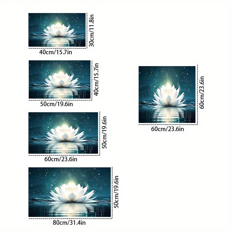 1Pcs Rubber Drying Mat With Lotus Pattern For Coffee Shop Restaurant Kitchen Carpet Tableware Durable Diatom Mud Table Mat Pet Mat Coffeeware