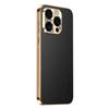 Electroplated Lychee Pattern Case for iPhone 14, 15, 16 Pro, and 17 - Precision Fit, Stylish Design