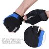 Knitted Fabric Unisex Half Finger Riding Glove Breathable Shockproof Bicycle Cycling GlovesCycling Gloves