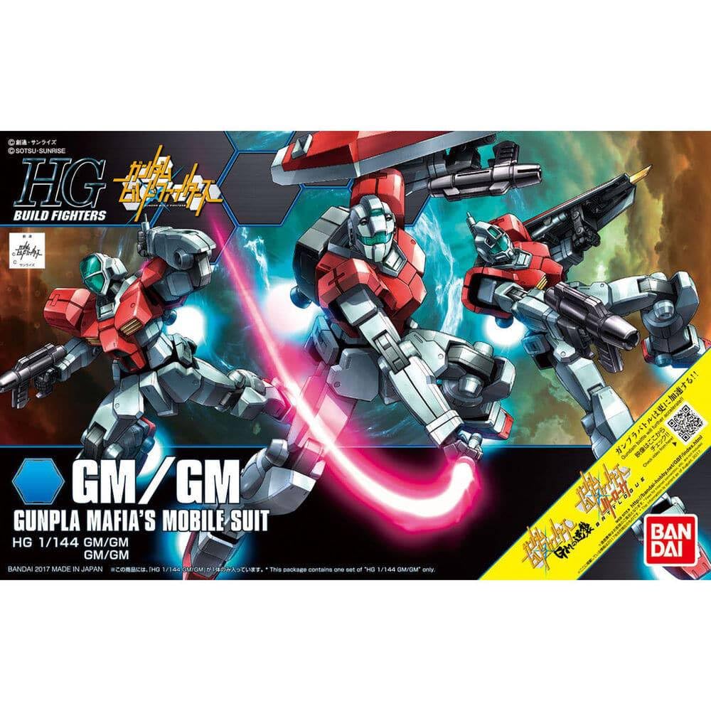 

HGBF Gundam Build Fighters Counterattack Scale Plastic Model GM s GM/GM 1/144 Pre-Colored
