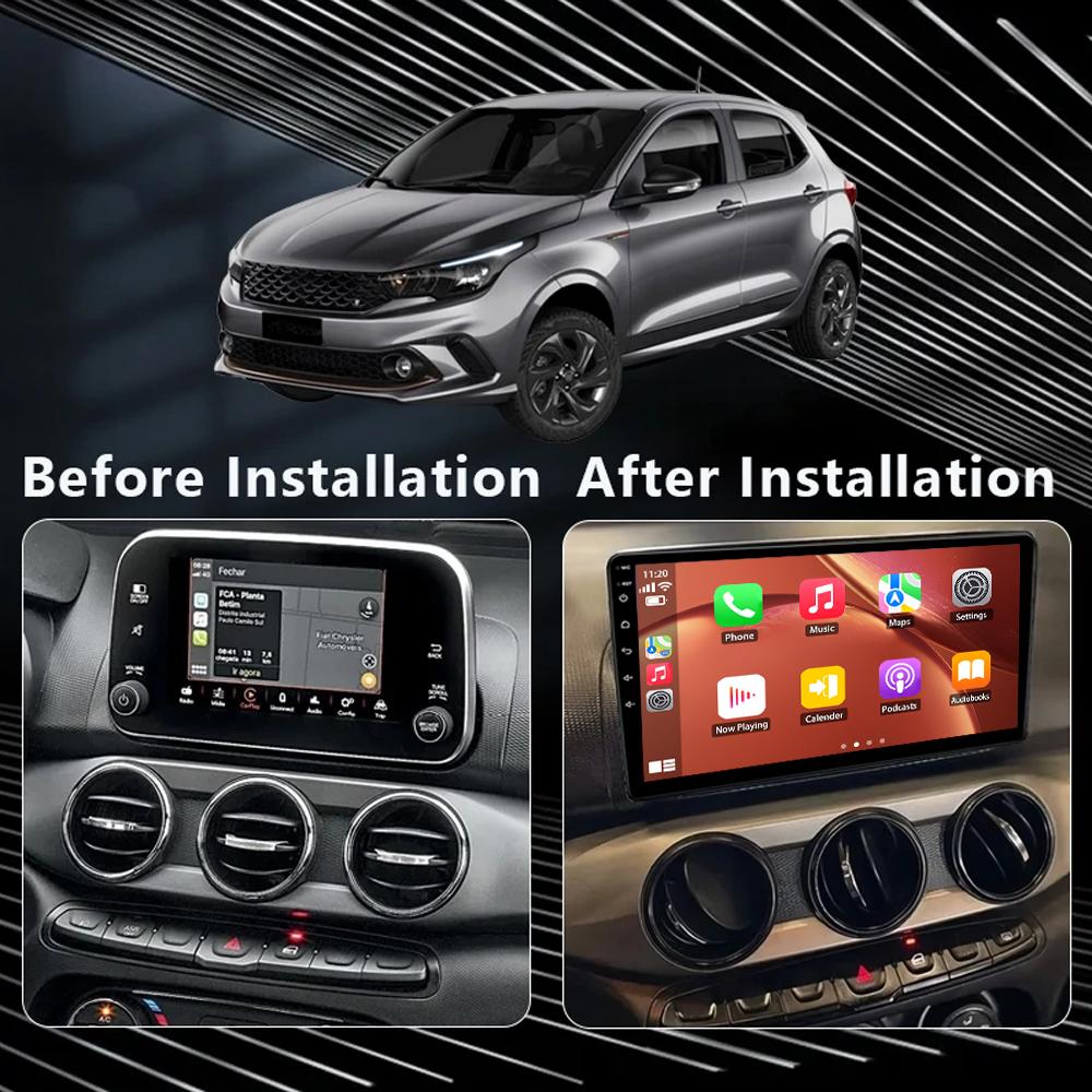 Android 2K Car Radio For Fiat Argo 2019  2020 2021 2022 Video Multimedia Player Navigation Stereo GPS 4G Carplay Autoradio