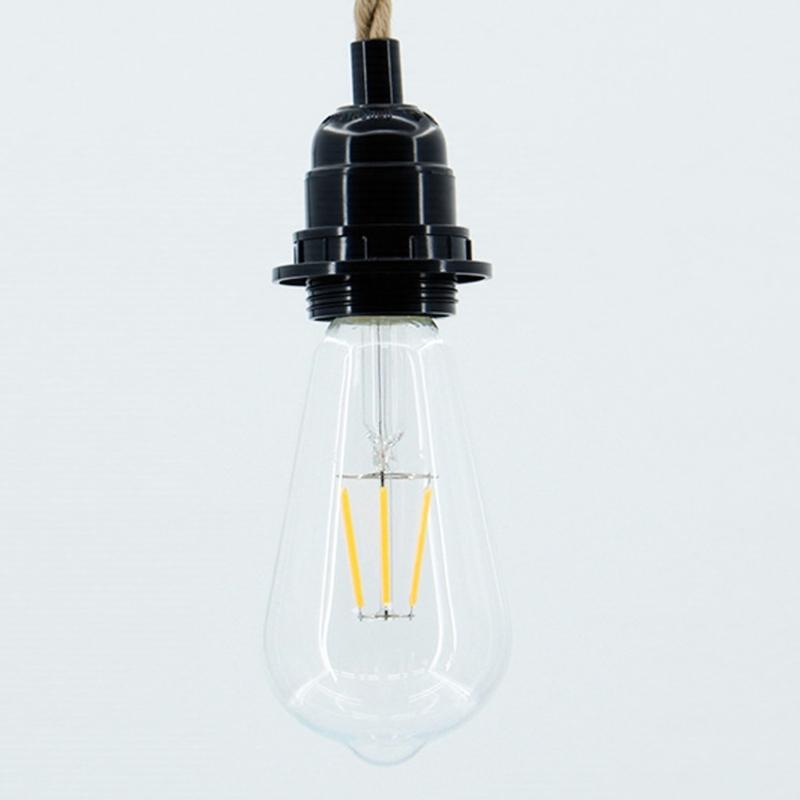 Pendant Light Cord Twisted Twine Rope Pendant Light Cord Farmhouse Lamp Cable E27 Extension Hanging Lamp Cable