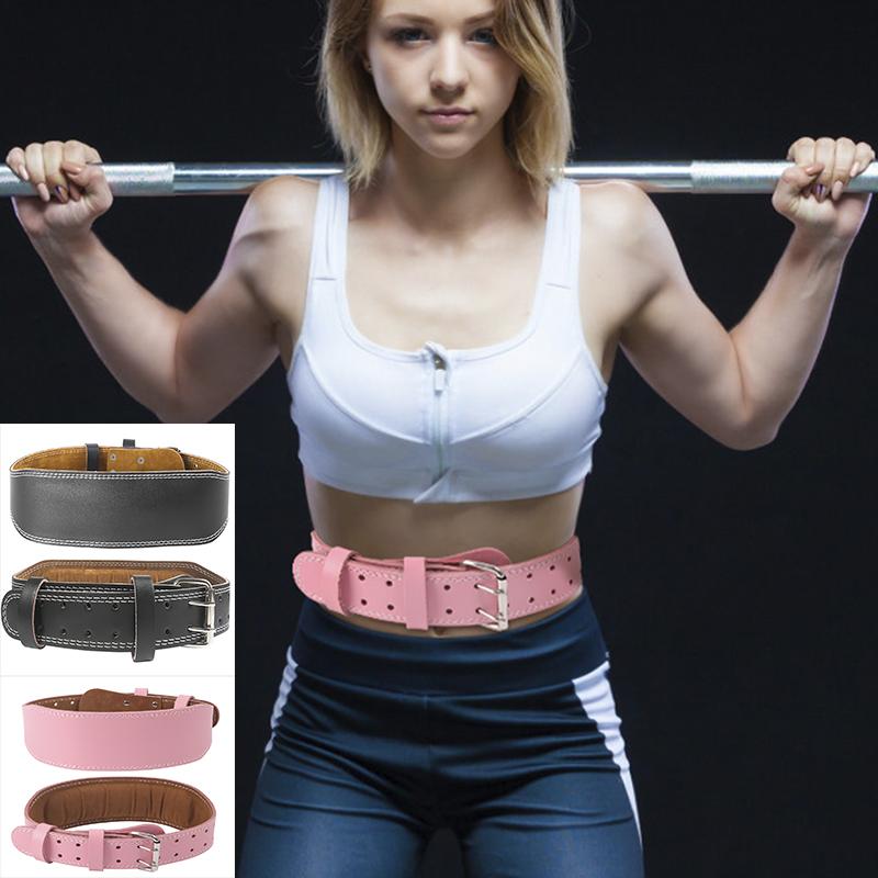 Waist Support Weight Lifting Belts 10Cm-15Cm Sports Safety Belt Protection Fitness Deep Squat Hard Pull Weightlifting Belt Pu Le