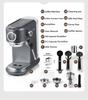 Cafelffe  MK-601F 4in1 Cafetera Cappuccino Coffee Machine Dolce Gusto Nes Capsule Espresso Maker ESE Pod Ground Gift for Lover,Dad,Mom