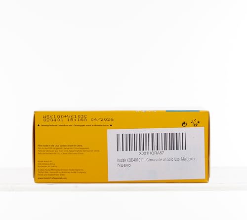 Kodak Lens Film, Sports, 15m Waterproof, 27 Sheets, 8004707