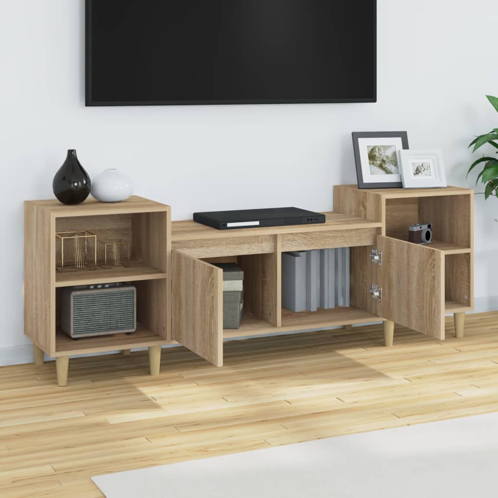 Vidaxl Szafka Pod Telewizor, Dąb Sonoma, 160X35X55 Cm