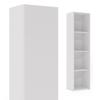 Solid Bookcase LONI 160x40 Cm - Color White