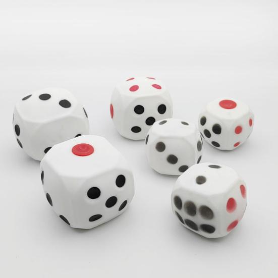 Travel Friendly Fidget Toy 1/2Pcs Giant Dice Stress Relief Toy Squeeze for Focus Soft Toys Aid & Anxiety Reduction Relaxation Cube Sensory Portable