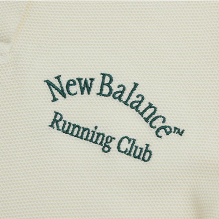 New Balance Polo Shirt Women's Ivory White NFE32162-IV
