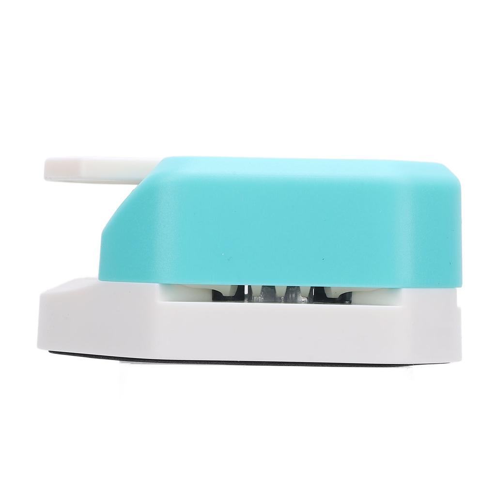 Blauer Rundenecken-Papier-Eckenschneider R4mm R7mm R10mm Papier-Eckenrunder-Locher für Karte Foto